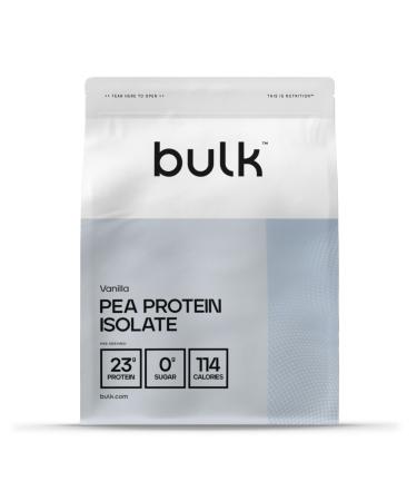 Bulk Isolat de Prot ine de Pois en Poudre Shake prot in v gan Vanille 1 kg 33 Portions Vanille 33 Portionen (1er Pack)