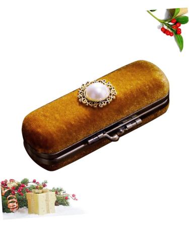  HONMEET Lipstick Box Lipstick Organizer Lip Sleeves Lip Gloss Pocket Cosmetic Mirror Travel Lip Holder Antique Chandelier - Buy Online on GoSupps.com
