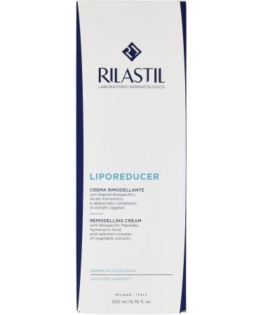 Rilastil Liporeducer Shaping Cream Remodeling Firming and Toning Action Slimming Effect Rich and Creamy Texture Pack of 200 ml - Buy Online on GoSupps.com