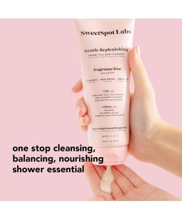 SweetSpot Labs pH Balanced Wash for Sensitive Skin | Sulfate-Free & Clean Body Wash | Gynecologist Tested & Approved | Unscented | 8 oz - Buy Online on GoSupps.com