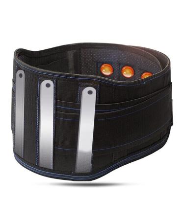 Back support belts for men and women - breathable waist lumbar spine lower back support for sciatica scoliosis pain relief in the lower back area (size: xxl)