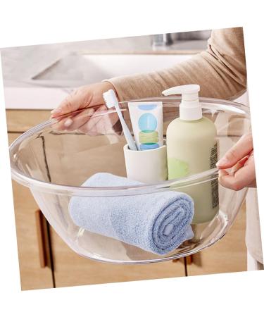 Ciieeo Footbath Kitchen Storage Basin Plastic Washing Basin Salon Washing Basin Foot Soaking Basin Plastic Basin Kitchen Wash Tub Plastic Face Cleaning Basin Plastic Thicken Wash Basin - Buy Online on GoSupps.com