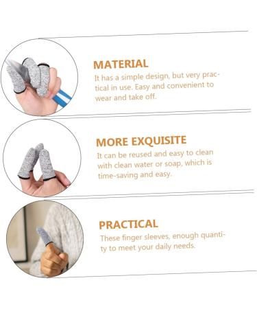 FOMIYES Cut Resistant Gloves - 6 Pairs Finger Protection for Carving Work & Crafts | Safe & Durable Finger Guards - Buy Online on GoSupps.com