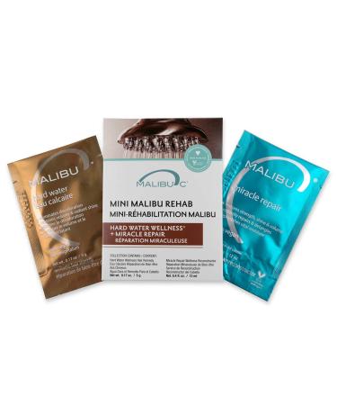 Malibu C Malibu C Mini Rehab Set Hard Water Wellness 3 Piece Set - Buy Online on GoSupps.com