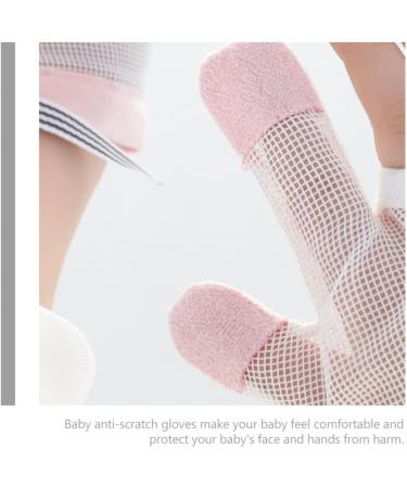 Kisangel Baby Mittens Finger Gloves | Anti-Sucking & No Scratch Mitts | Prevent Thumb Sucking & Scratches | 1 Pair (L) 12.5X7CM - Buy Online on GoSupps.com