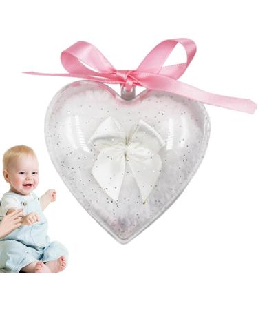 Baby Powder Puff | Heart Shape Powder Puff Long-haired Powder Puff for Body Powder Body Powder Puff Body Powder Puff for Women White - Buy Online on GoSupps.com