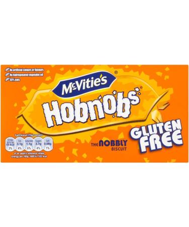 McVitie's Gluten Free Hobnobs 4X 150g Multipack - Gluten-Free Biscuits for Snacking - Buy Online on GoSupps.com