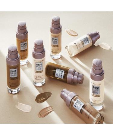 Maybelline Dream Radiant Liquid Hydrating Foundation 01 Natural Ivory 30ml (Pack of 1) - Buy Online on GoSupps.com