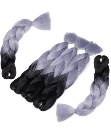 Buy Braids Extensions - Colorful Synthetic Kanekalon Hair | 5pcs 60cm | International Shipping - Buy Online on GoSupps.com