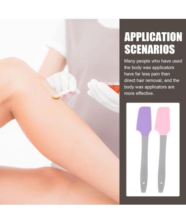4 Pack Wood Wax Applicator Spatulas - Facial Skin Care & Hair Removal Tools - Buy Online on GoSupps.com
