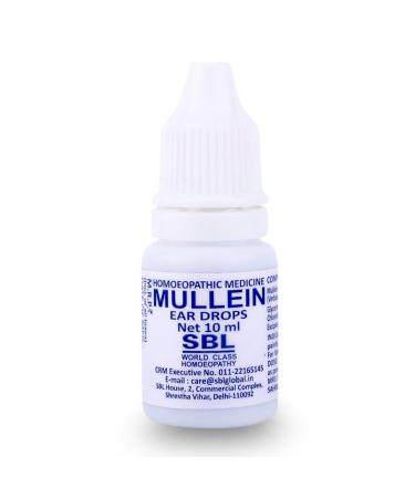 SBL Mullein Ear Drops Ear Infections Earache Effective Relief Ear Pain Swimmer's Ear Excessive and Hardened Ear Wax | Ear Wax Removal Solution with Natural Ingredients 1 - Buy Online on GoSupps.com