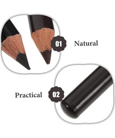 Didiseaon 4pcs Wooden Eyebrow Pencil Shaper Eye Brow Pencil Eyeliner Pencil Soft Brown Eyebrow Pencil - Buy Online on GoSupps.com