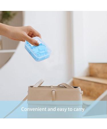 Volumoon Portable Paper Soap Mini Disposable Soap Leaves for Travel Camping & Hiking 4 Boxes of Soap Slices for Easy Use - Buy Online on GoSupps.com