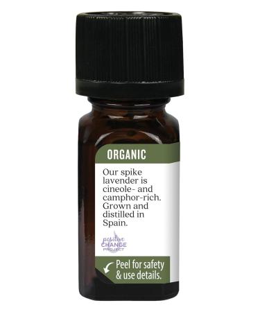 Buy Aura Cacia Organic Spike Lavender Essential Oil (0.25 fl. oz.) - Premium Quality 100% Pure International Shipping Available - Buy Online on GoSupps.com