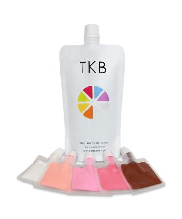 TKB Lip Gloss Base & Lip Color Set- Mix Your Own Colors and Lip Gloss, DIY Clear Lip Gloss and Pigmented Lip Liquid Colors