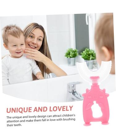 FOMIYES 30 Pack U-Shaped Children's Toothbrushes Gentle & Effective Tooth Cleaning Tools for Kids - Buy Online on GoSupps.com
