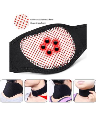 COMIOKE Self-Heating Neck Bandage | Thermal Insulation Collar for Neck Protection | Comfortable Neck Support | Shop Internationally - Buy Online on GoSupps.com