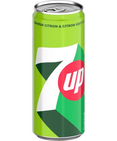 7UP Soda Sans Sucres Saveur Citron et Citron vert - Lot de 24x33cl - Buy Online on GoSupps.com