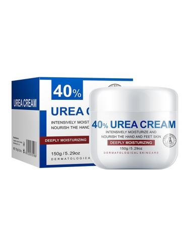 SONGVISON Urea Foot Cream 40% Urea Cream for Repairing Cracked Heels on Feet and Hands Removes Calluses from Dry and Hard Skin Deeply Moisturizes 150g