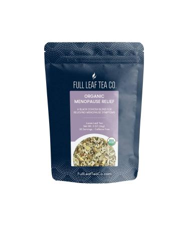 Organic Menopause Relief Loose Leaf Tea - 2oz Bag (Approx. 30 Servings) | Full Leaf Tea Co.