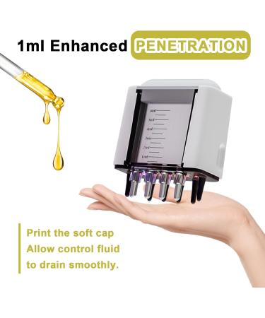 2-in-1 Scalp Massage Brush & Hair Oil Applicator | Head Massage Device for Hair Treatment & Essential Oil Application - Buy Online on GoSupps.com