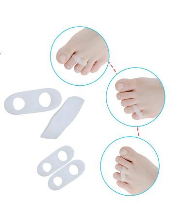 4 Toe Spreader Hallux Valgus Correction & Hammer Toe Protection | Comfort & Relief for Achy Toes - Buy Online on GoSupps.com