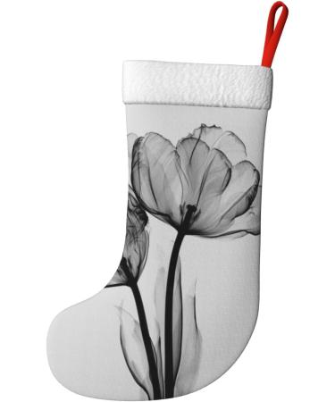Velvet Christmas Socks - Flower Design | One Size New Year Holiday Socks for Women & Men - International Shipping Available - Buy Online on GoSupps.com