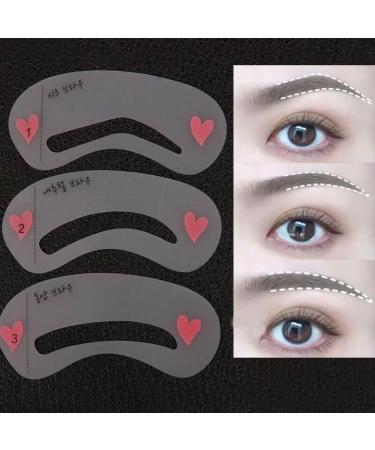  G n rique Set of 3 Reusable Eyebrow Stencils with Different Styles - Buy Online on GoSupps.com