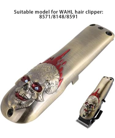 Hair Clipper Replacement Cover for WAHL Electric Hair Cutter Trimmer Shell (Skull Copper) | Fast International Shipping - Buy Online on GoSupps.com