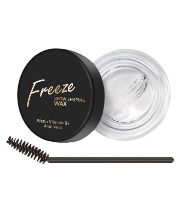 Eyebrow Shaping Gel - Transparent Brow Gel | Long Lasting Eyebrow Styler with Brush Sweat-Proof Instant Shaping Gel for Men Women Cle-ca