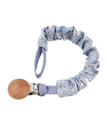 Handmade Baby Pacifier Chain | Teething Clips & Beech Wood Toy for Newborns | Soft Cotton Chewable Pacifiers - M48 - Buy Online on GoSupps.com