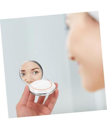 FOMIYES 2 Pcs Body Powder Compact Cushion Foundation Case Powder Cases Box Pack Travel Empty Toner 1 count (Pack of 1) Silver - Buy Online on GoSupps.com