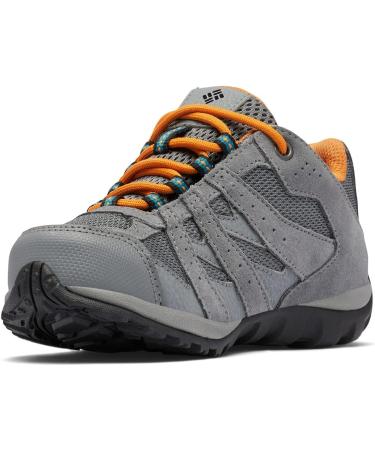 Columbia Redmond Waterproof Hiking Shoe Big Kid 6 - Titanium Grey/Steel/Gold Amber - Buy Online on GoSupps.com