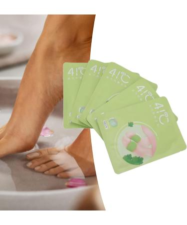 Warming Foot Cushions - 5 Non-Woven Fabric Stickers for Heat & Comfort | Unisex Daily Use Foot & Body Care (Green) - Buy Online on GoSupps.com