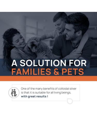 Colloidal Silver Liquid 8 fl oz 30 PPM - Bioactive Hydrosol Silver Water - Natural Immune Support Nano Sol Supplement Solution - Ionic Minerals - Organic Structured Silver 8 Fl Oz (Pack of 1) - Buy Online on GoSupps.com