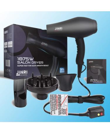 Shop Infrared Hair Dryer - Professional Ionic Blow Dryer for Fast Quiet Drying with Diffuser & Comb - International Shipping Available - Buy Online on GoSupps.com