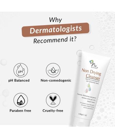 Shop Generic Non-Drying Cleanser | Soap-Free pH Balanced Pore-Refining Exfoliator - 60g | Dermatologist Tested & Non-Comedogenic - Buy Online on GoSupps.com