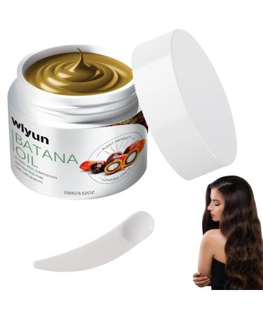 Batana Oil, Batana Oil for Hair, Pure Batana Oil, Batana Oil for Hair, Contains 100% Batana Oil, Batana Oil for Hair, Makes Hair Thicker (100G)