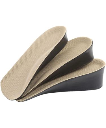 FRCOLOR PU Shoe Insoles - Heel Lift Inserts for Height Increase (3.5cm) | Invisible Shoe Pads for Men & Women | Boost Comfort & Support - Buy Online on GoSupps.com