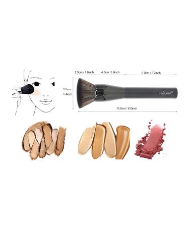 Vela.Yue Foundation Brush - Flat Buffing Brush for Flawless Makeup Finish | International Shipping Available - Buy Online on GoSupps.com