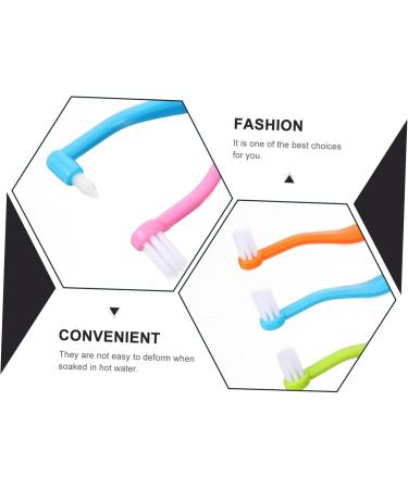 Homsfou 4-Piece Double-Headed Travel Toothbrush Set | Durable & Chemical-Resistant Interpace Brushes for International Shipping - Buy Online on GoSupps.com
