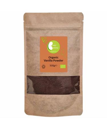 Organic Vanilla Powder - Certified Organic - by Busy Beans Organic (500g)