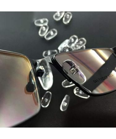 ZHONGJIUYUAN 1000 Pairs Silicone Nose Pads for Eyeglasses & Sunglasses | Non-Slip Massage Health Care - Buy Online on GoSupps.com
