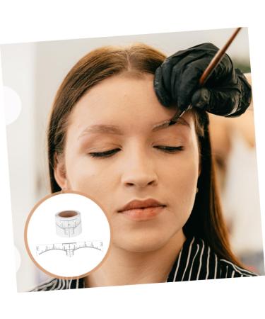 HAPINARY 50pcs Leveling Eyebrow Ruler Eyebrow Line for Measurement Marker Eyebrow Ruler - Buy Online on GoSupps.com