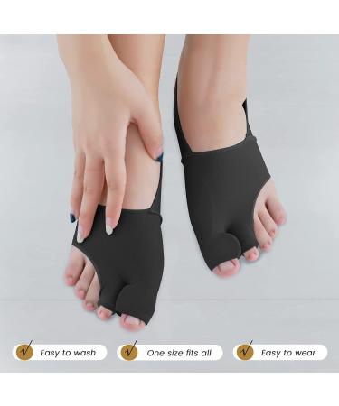Huninpr Bunion Corrector & Protector Sleeves Kit - 3 Pack Set for Non-Surgical Relief, Hallux Valgus Correction, Big Toe Separator, and Pain Relief - Buy Online on GoSupps.com