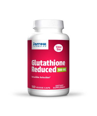 Jarrow Formulas Glutathione Reduced 500 mg 150 Veggie Caps