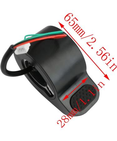 LQ Industrial Electric Scooter Thumb Speed Throttle Replacement for Xiaomi M365 G30 Pro 1S - Accelerator Accessories - Buy Online on GoSupps.com