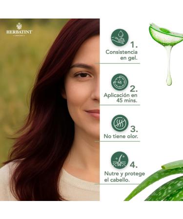  Herbatint Herbatint Permanent Hair Dye 5R Light Copper Brown 170ml | No Ammonia Optimal Grey Coverage Dermatologically Tested with 8 Natural Extracts - Buy Online on GoSupps.com