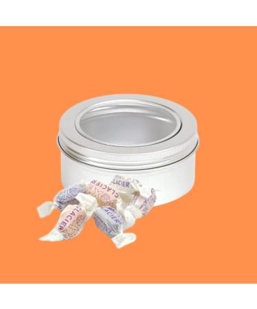 Fox's Glacier Fruits (2 x 150g) Sweets Bundle with TinTastic Refillable On-The-Go Silver Tin - Mixed-Fruit Boiled Sweets Flavors - Buy Online on GoSupps.com