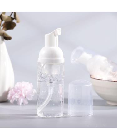 Beaupretty 2pcs Foam Dispenser Bottle Plastic Refillable Empty Mini Foaming Soap Shampoo Dispenser Pump Bottles for Travel 50ml (White) - Buy Online on GoSupps.com
